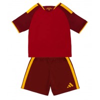 Dětský fotbalový dres AS Roma 2026-27 Domácí Krátký Rukáv (+ trenýrky)